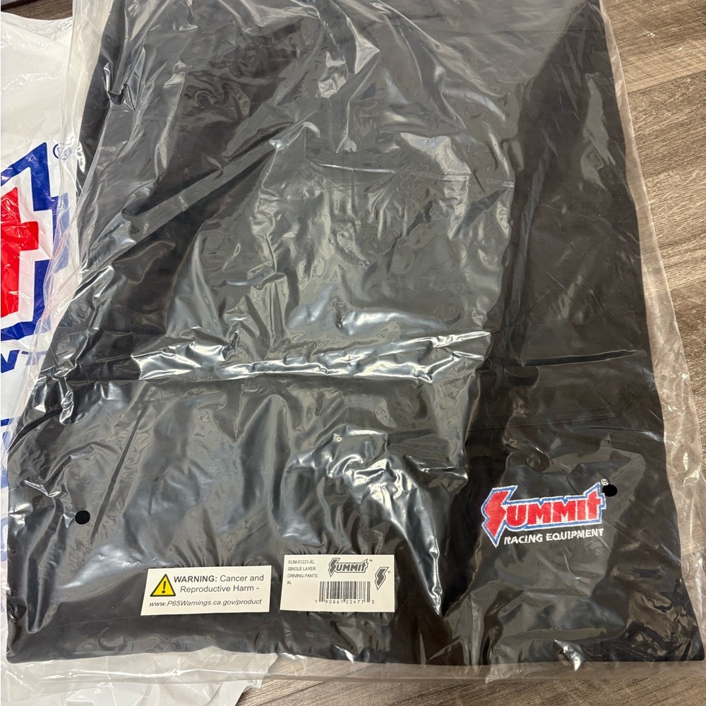 Summit Racing Black Driver Pants- size XL